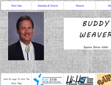 Tablet Screenshot of buddyweaver.com